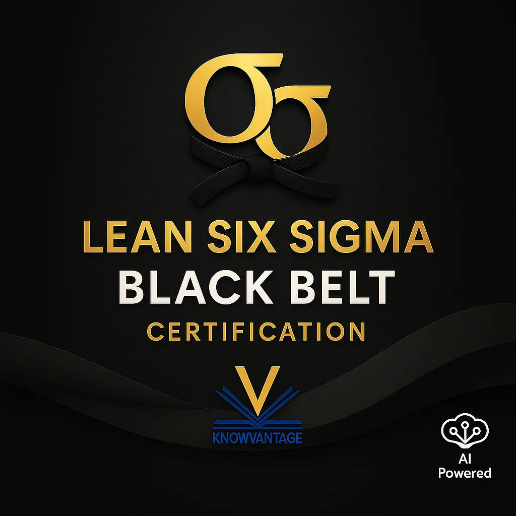 Lean Six Sigma Black Belt — Master Professional (KnowVantage)
